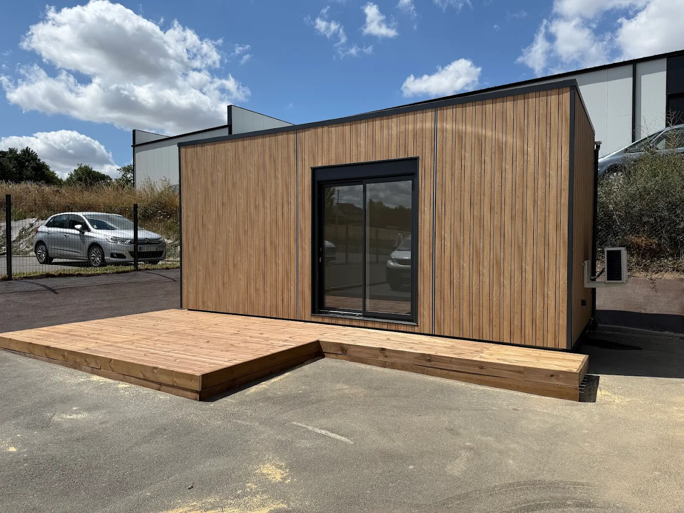 extension maison bois redon