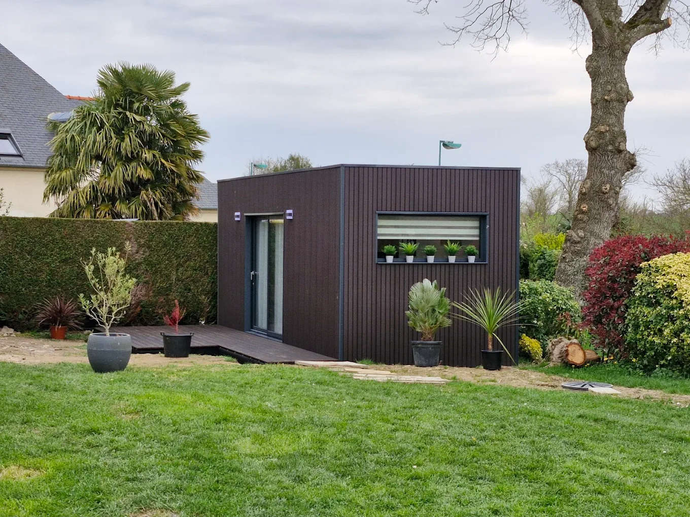 extension maison bois rennes