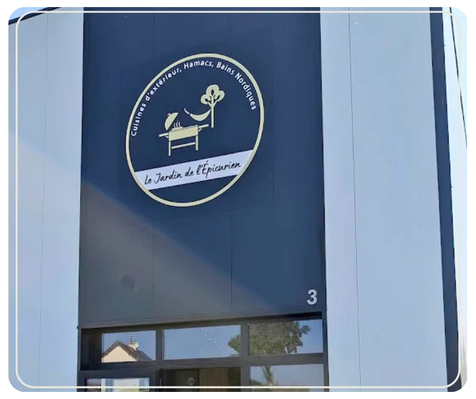 fabrication cuisine exterieure vitre