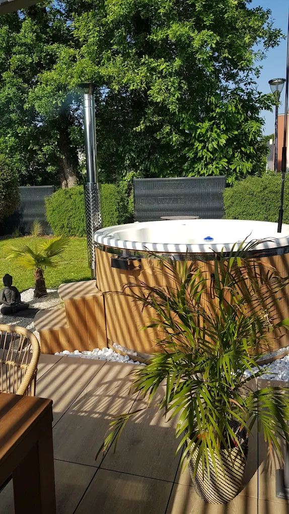 fabrication cuisine exterieure vitre