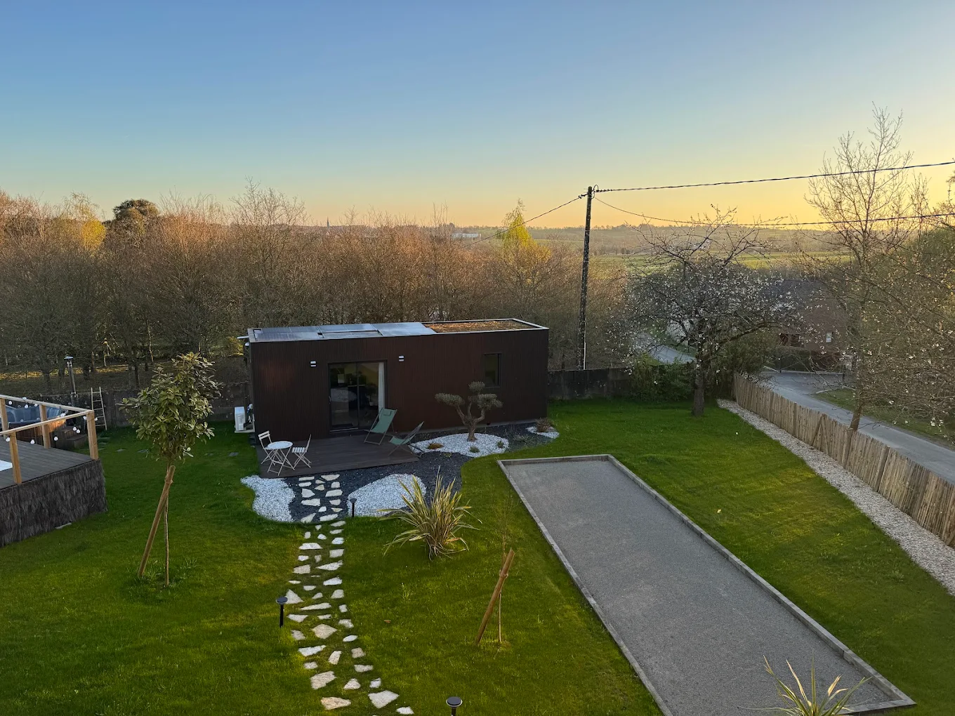 studio de jardin vitre